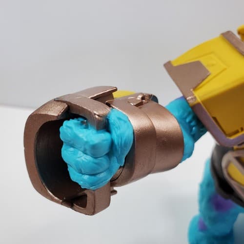 Disney Mirrorverse Sulley Tank 5" Action Figure w/ Shield By McFarlane Toys - Thumbnail 3