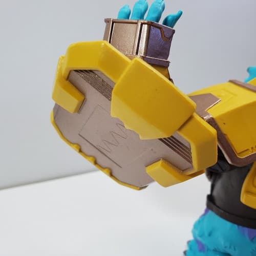Disney Mirrorverse Sulley Tank 5" Action Figure w/ Shield By McFarlane Toys - Thumbnail 7