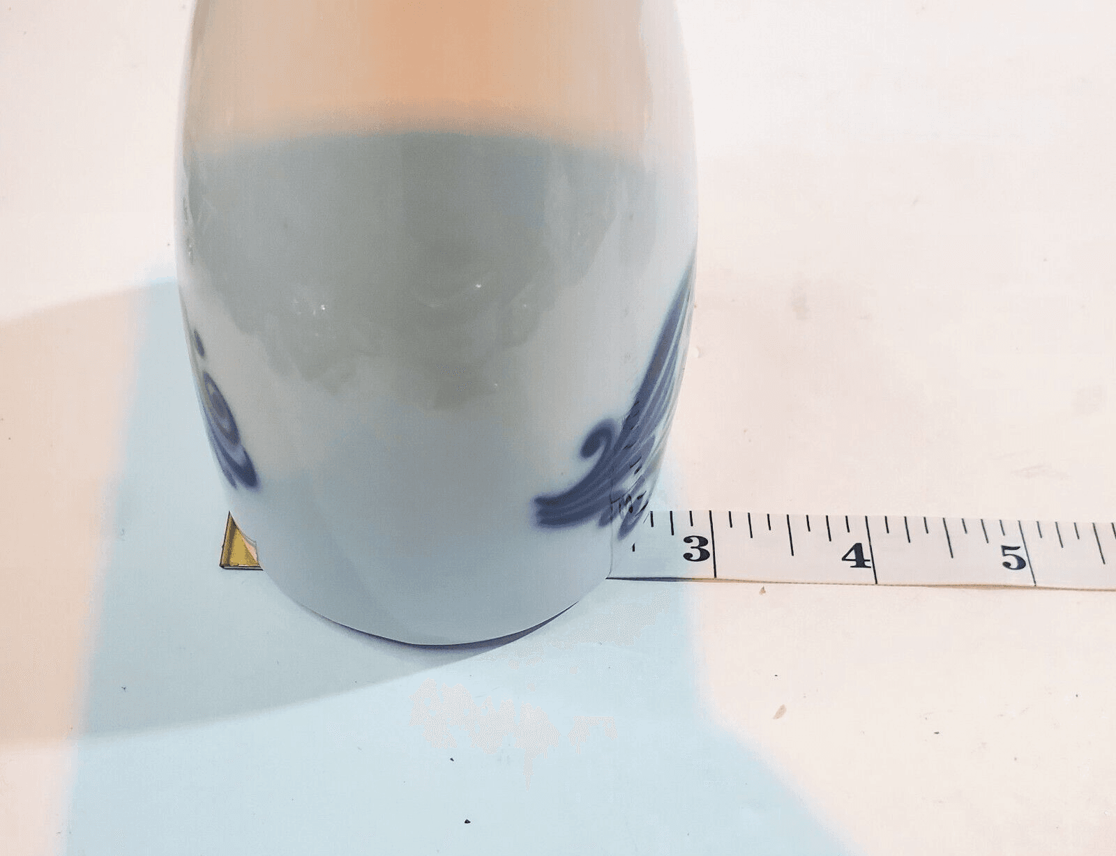 Vtg Porsgrund Norway Norwegian Peanut Jug Vase Royal Viking Lines Logo Porcelain - Thumbnail 9