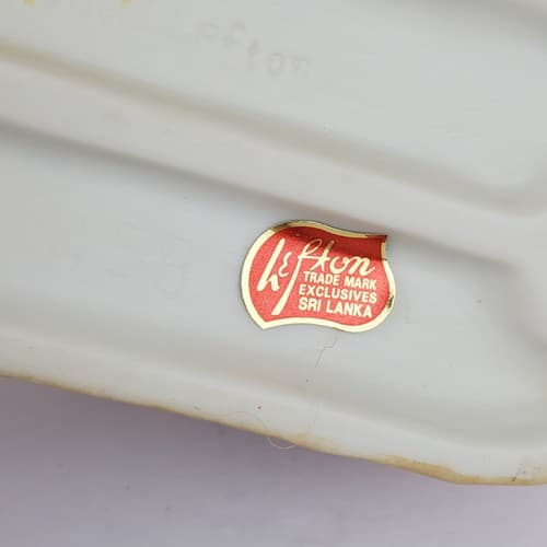 Vtg Geo Z Lefton Horse Drawn Fire Engine Firefighting Christmas Village Figurine - Thumbnail 8