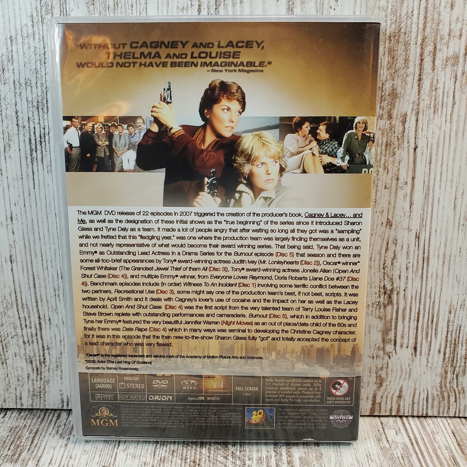 Cagney & Lacey, Volume 1 Drama Dectectives TV Series Action New Sealed - Thumbnail 2