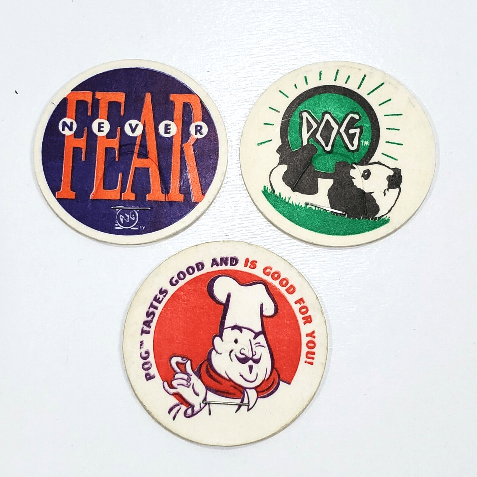 3 Vtg World Pog Federation WPF 1994 Classics Canada Games #26 #32 #54 in Series