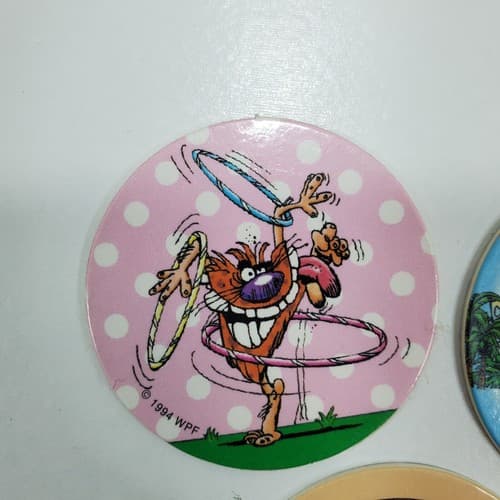3 Vintage World Pog Federation WPF 1994 Canada Games Series II #52 #53 #54 - Thumbnail 4