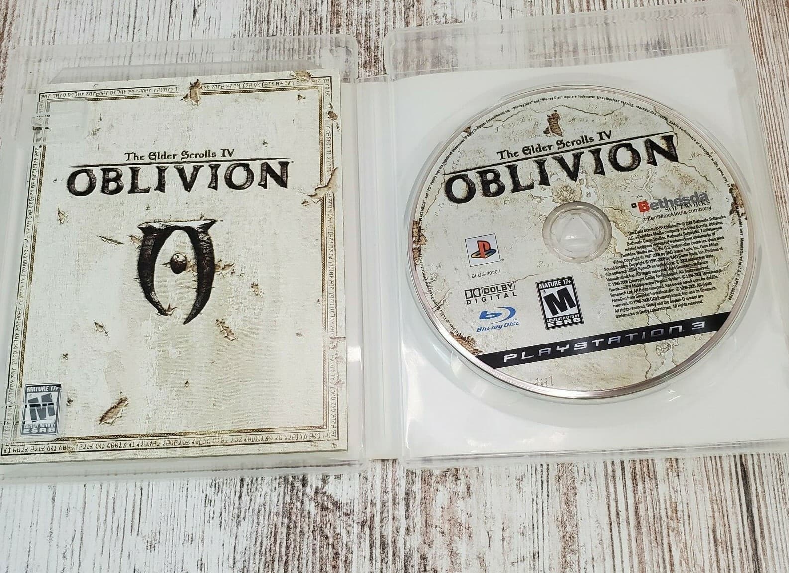 Sony PlayStation 3 PS3 The Elder Scrolls IV: Oblivion Video Game Complete - Thumbnail 3