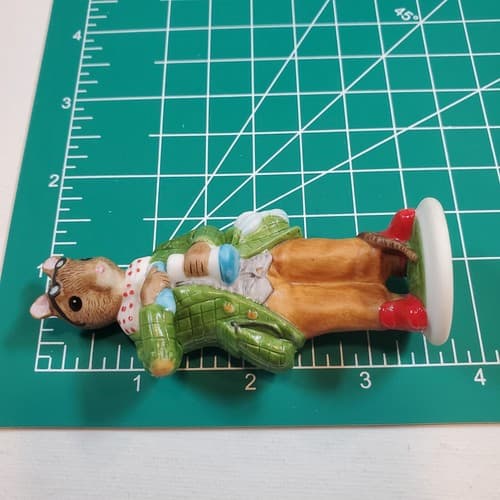 Vtg 1985 Woodmouse Family Alexander Mouse Figurine With Name Card Franklin Mint - Thumbnail 8