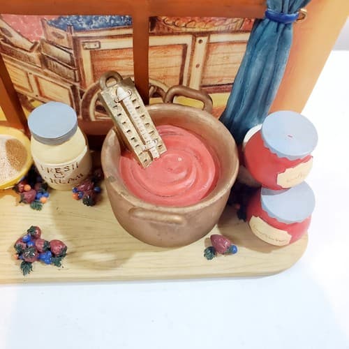 Windows of Our America Candle Tea Light Holder Country Kitchen Farmhouse Jams - Thumbnail 3