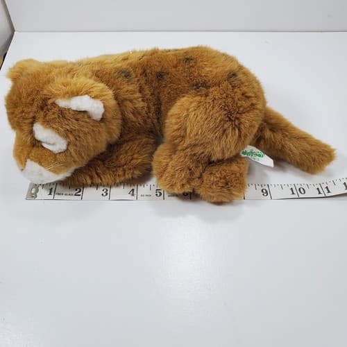Rainforest Cafe Plush Sleeping Spotted Leopard Cub Soft Stuffed Animal Toy 11" - Thumbnail 8