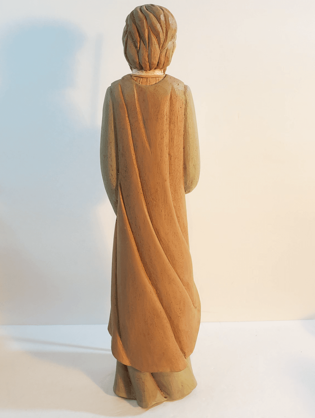 Vtg Midwest Of Cannon Falls 11.5 in Paper Mache Wood Joseph Nativity Figurine - Thumbnail 6