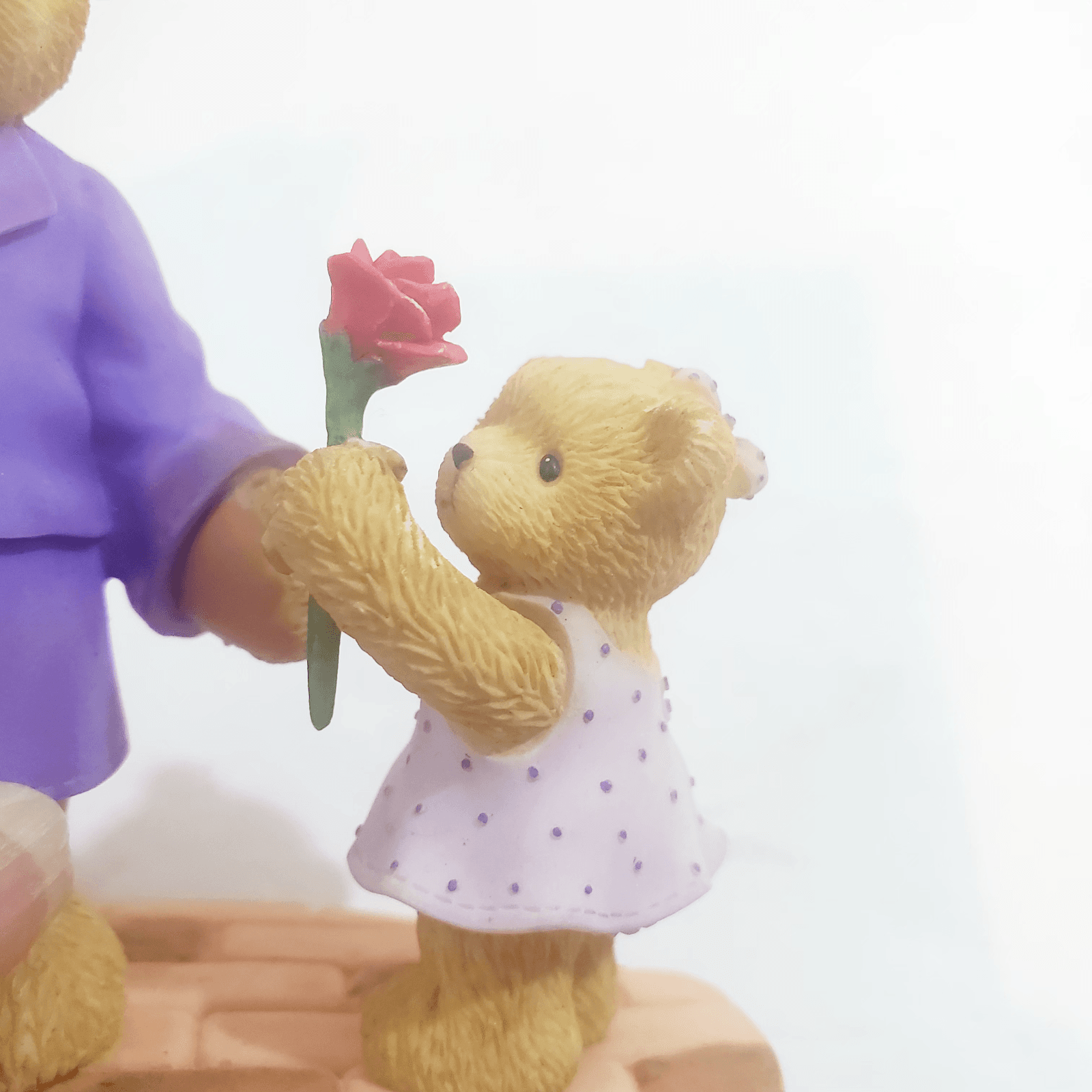 Cherished Teddies Red Hat Society 105674 Thanks For Showing Me Life Is Beautiful - Thumbnail 6