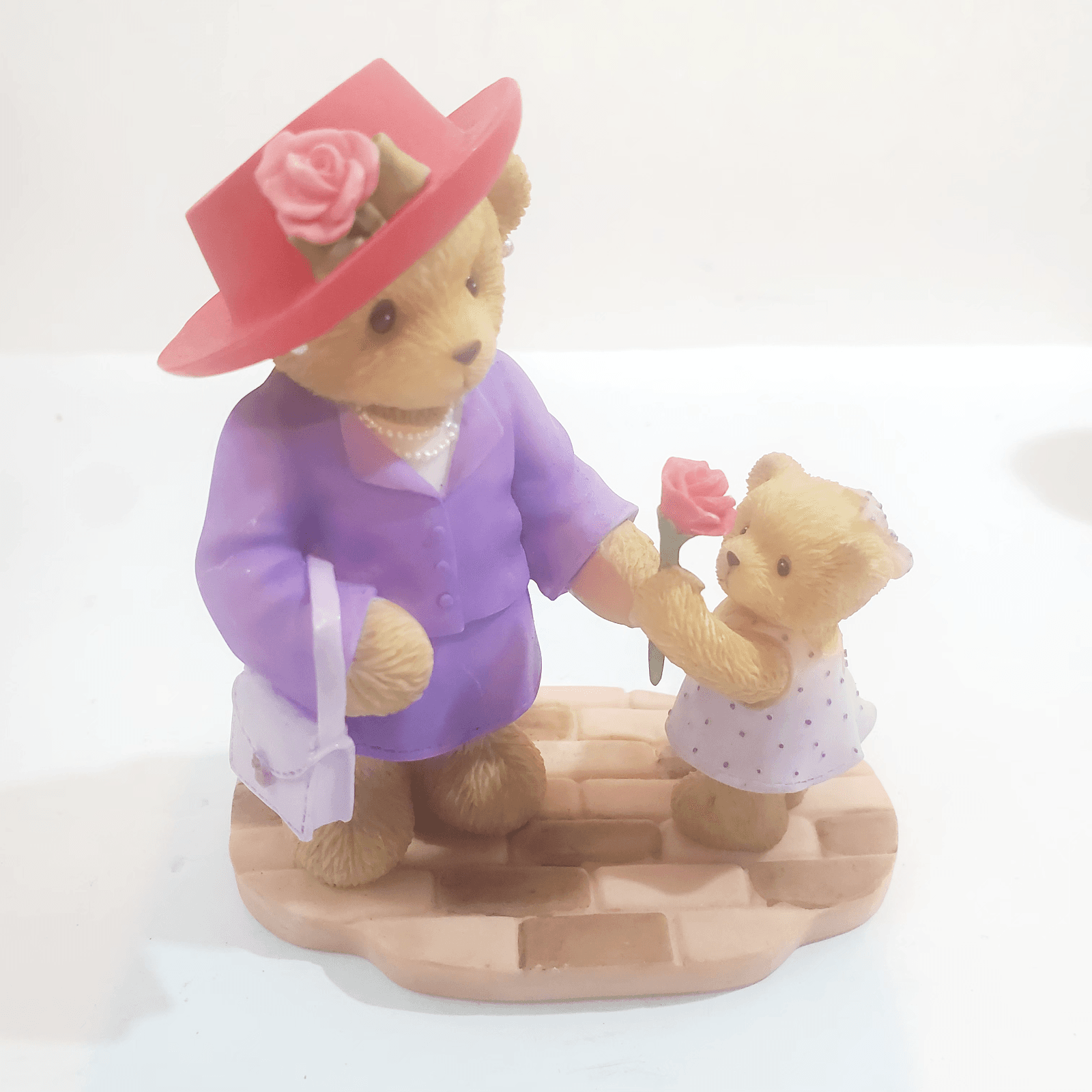 Cherished Teddies Red Hat Society 105674 Thanks For Showing Me Life Is Beautiful