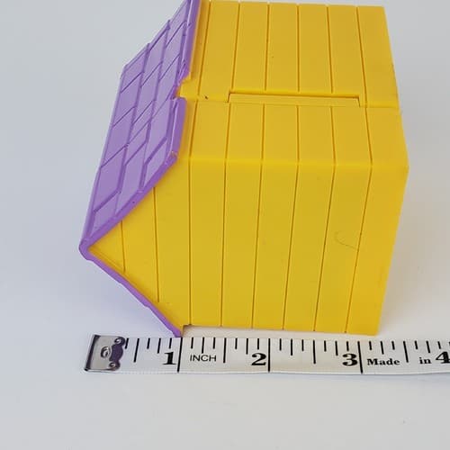 Polly Pocket Folding Fold Out Dog House 2 Dogs w/Outfits and Bowls - Thumbnail 12