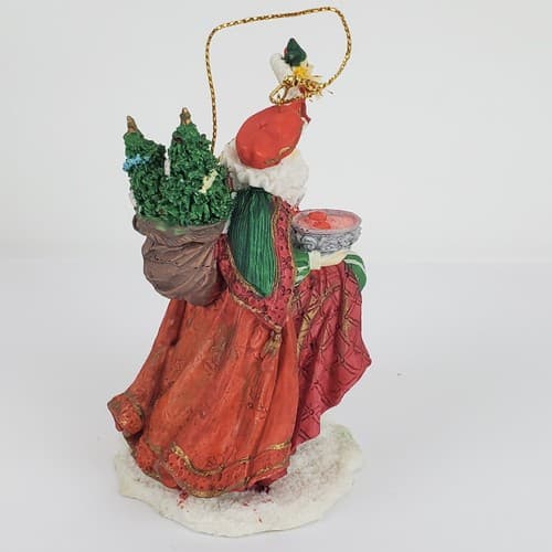 Vintage 1991 Silvestri Old World Santa Christmas Ornament Signature Collection - Thumbnail 2