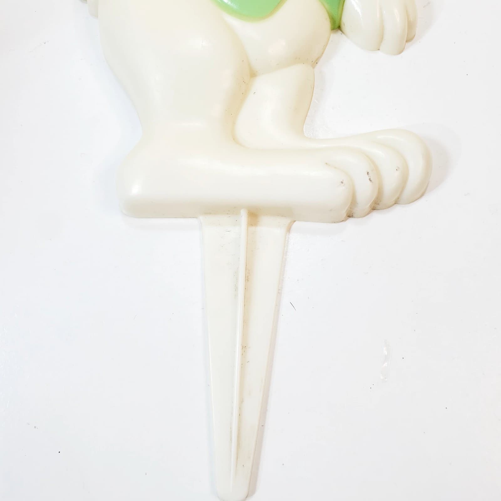 Vintage Easter Bunny Plastic Garden Yard Stake Decor Decoration 14" - Thumbnail 3