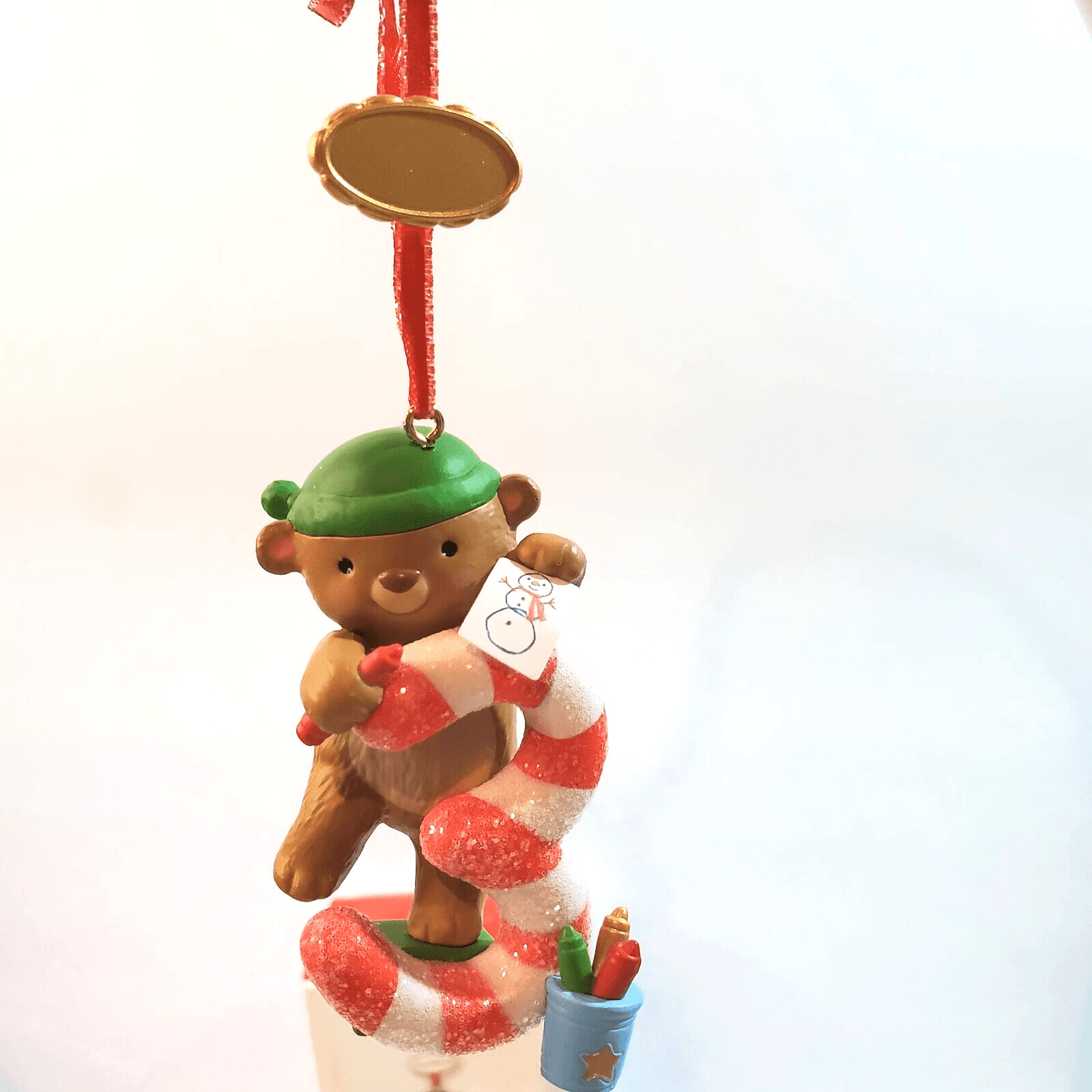 Hallmark Keepsake Age Series I Am Three Customize Christmas Ornament Teddy Bear - Thumbnail 3