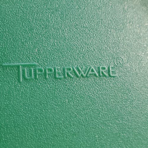 2 Tupperware Modular Mates #2 and #4 Green Lids Oval Containers 4 3/4 C 9 3/4 C - Thumbnail 8