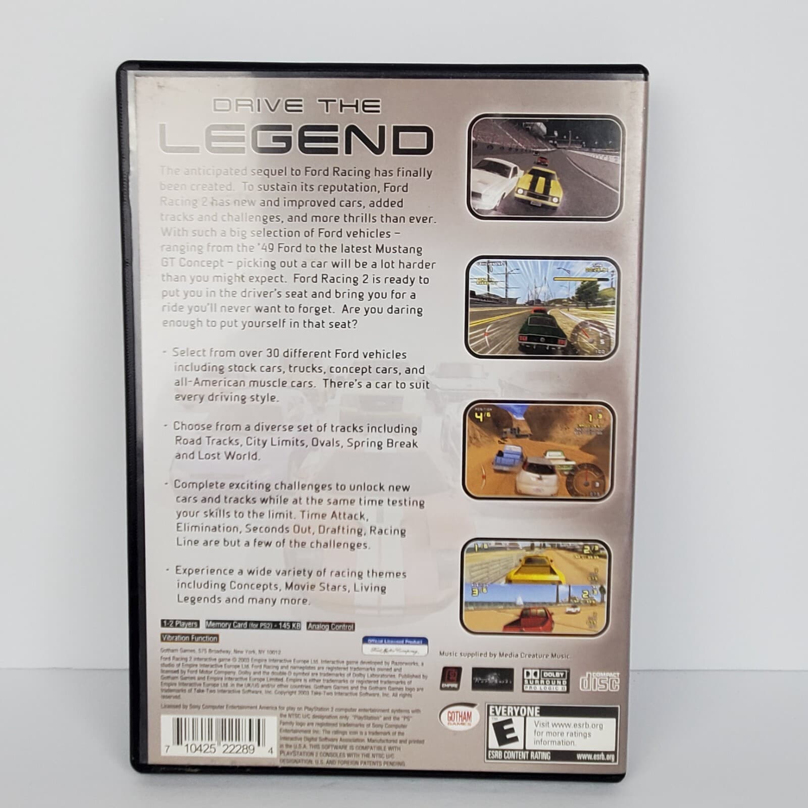 PlayStation 2 PS2 Ford Racing 2 Complete with Manual - Thumbnail 2