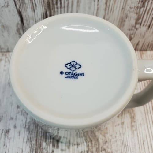 Vintage Otagiri Japan Moriage Pastel Hummingbird & Flowers Coffee Tea Mug Cup - Thumbnail 5