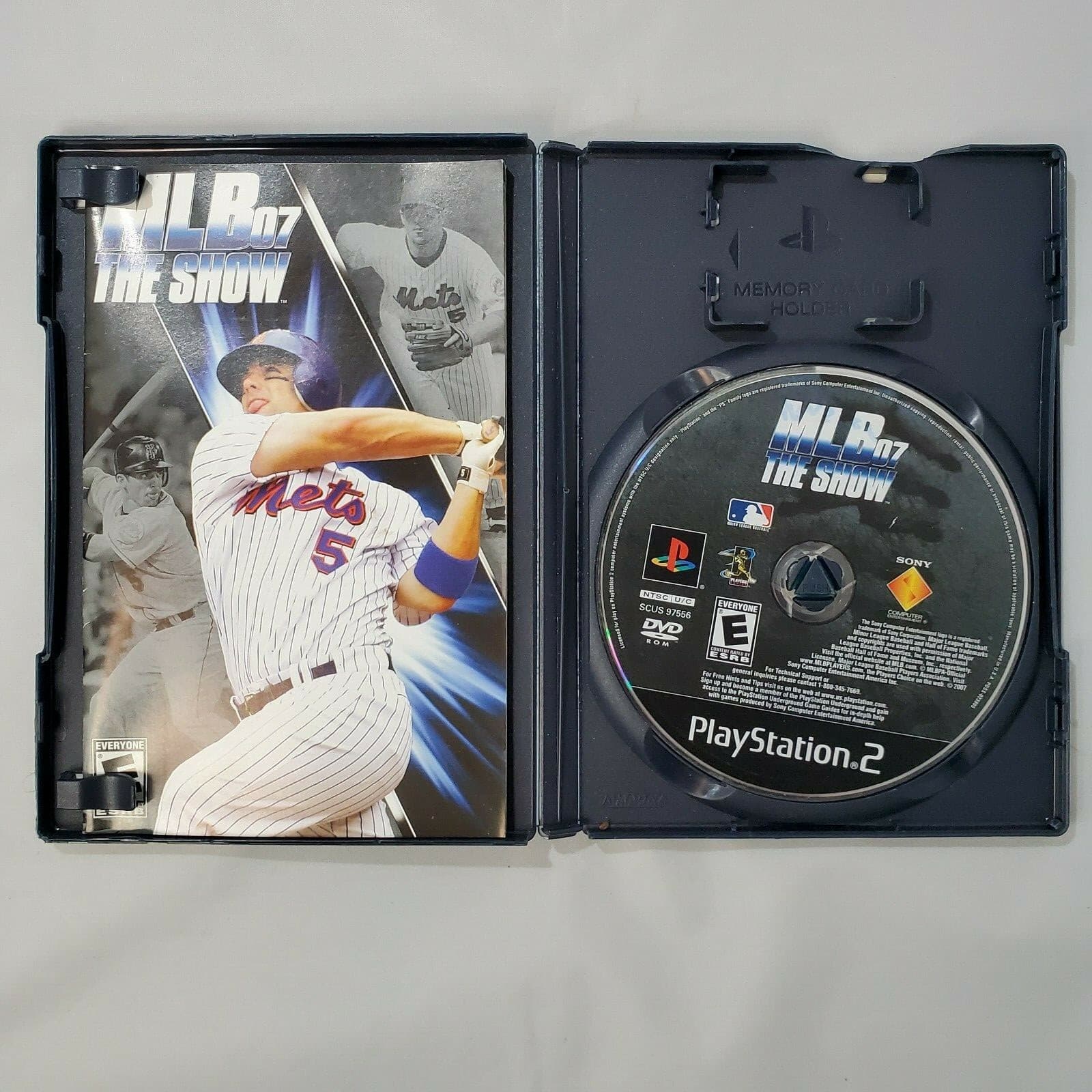 Sony PS2 Playstation 2 MLB 07 The Show Baseball Video Game Complete w/ Manual - Thumbnail 3