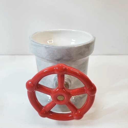 Vtg Tools of the Trade Enesco Ceramic Coffee Mug Cup I Work Best Under Pressure - Thumbnail 4