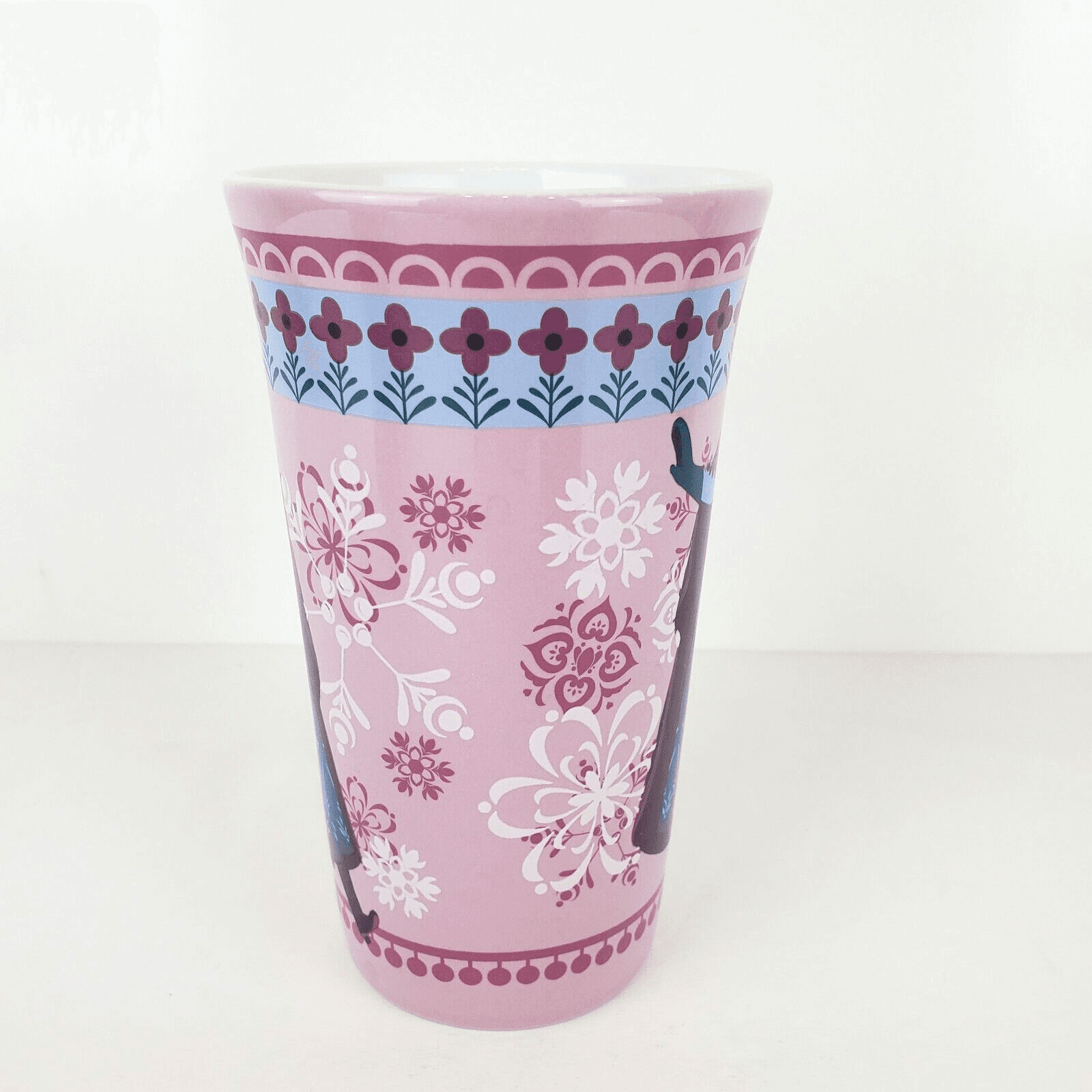 Frozen Disney Store Exclusive Princess Ana Pink Tall Coffee Latte Tea Mug 16 oz - Thumbnail 2