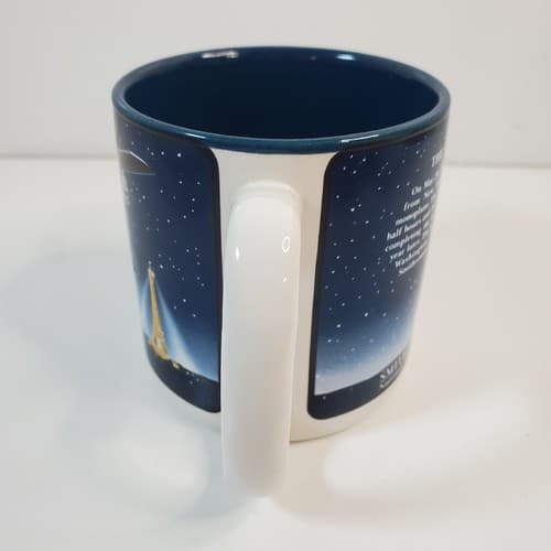 Vintage 1988 Spirit of St. Louis Airplane Smithsonian Institute Coffee Mug Cup - Thumbnail 5