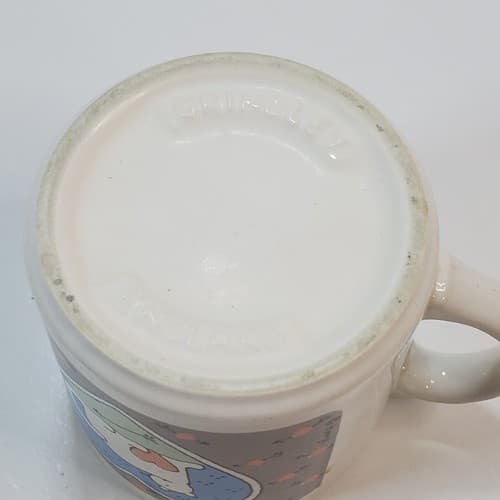 Vintage Grindley Pottery The Cats Meow Hearts Design Mug Cup Mid-Century England - Thumbnail 7