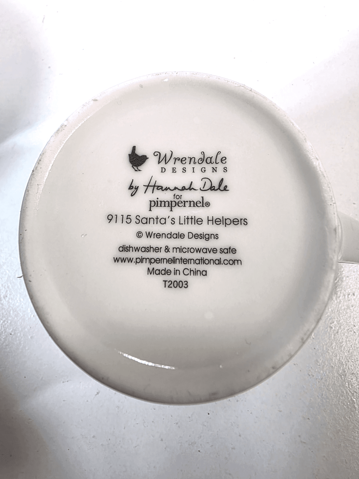 Pimpernel Wrendale Designs Santa's Little Helpers Terrier Dog Coffee Mug 10 Oz - Thumbnail 7