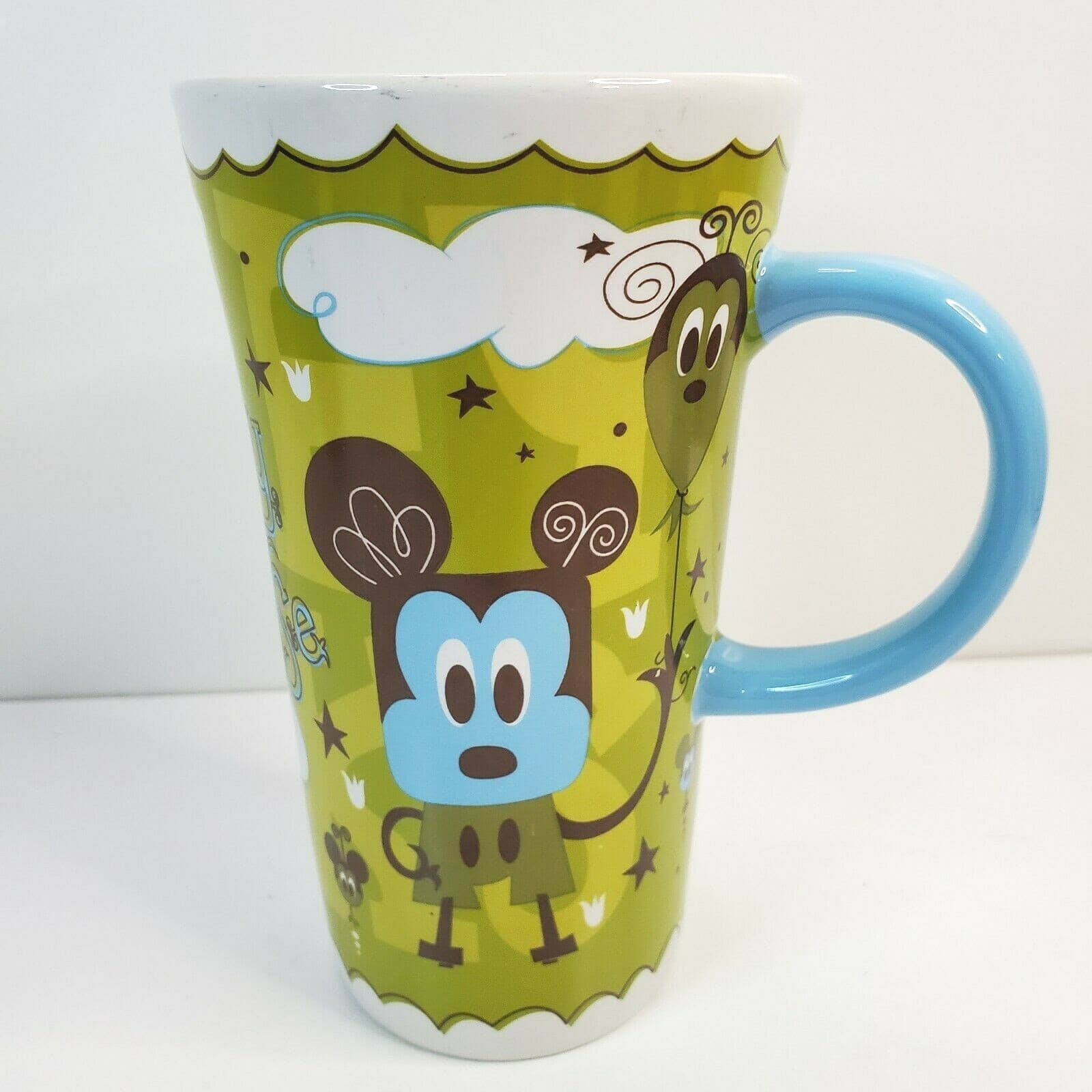 Disney Parks Bert Mickey Mouse Designer Series Collectors Coffee Tea Mug Cup