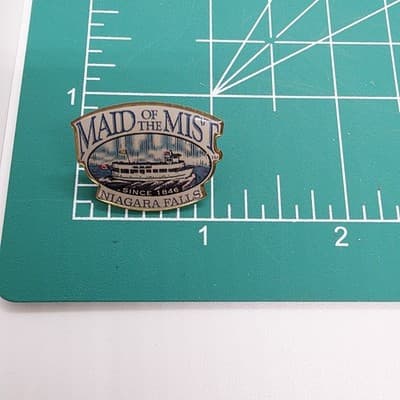 Niagara Falls Canada Maid Of The Mist Souvenir Lapel Cap Tack Pin - Thumbnail 6