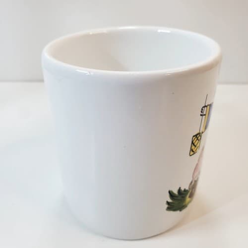 Vintage Made in Italy for Gumps Ceramic Chinese Design Coffee Tea Mug Cup - Thumbnail 2