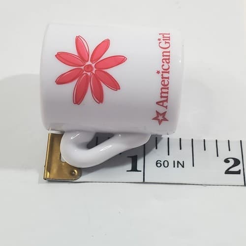 Lot of 4 American Girl Plastic Mugs Replacement Parts Coffee Cups Tea Set - Thumbnail 6