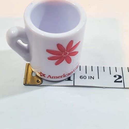 Lot of 4 American Girl Plastic Mugs Replacement Parts Coffee Cups Tea Set - Thumbnail 7