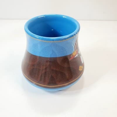 Mickey's Really Swell Coffee Brand Mug Cup Disney Theme Perks Parks No Handle - Thumbnail 4
