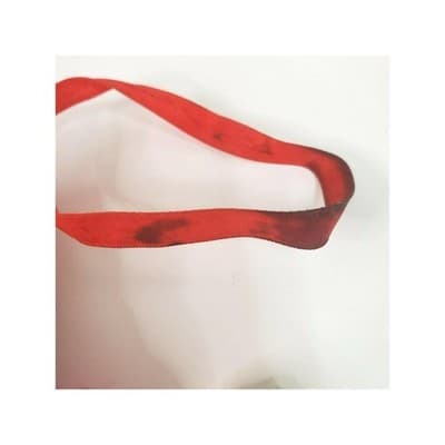 Vintage Sterling Inc Plush Santa Hat Candy Cane Lined Christmas Stocking - Thumbnail 6