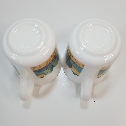 VIntage 1998-99 Corelle Farm Country Landscape Coffee Tea Mugs Cups Lot of 2 - Thumbnail 7