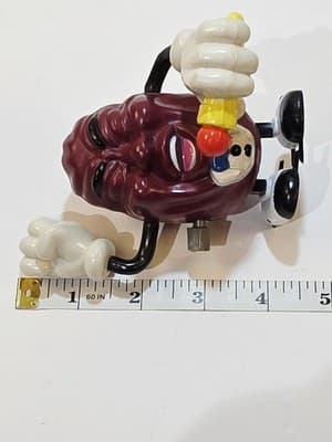 Vintage California Raisin Wind Up 1988 Calrab Applause Vinyl Toy Americana VIDEO - Thumbnail 8