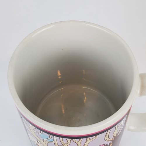 Vintage Japan Teddy Bears Family with Trees and Birds Coffee Tea Mug Cup - Thumbnail 5