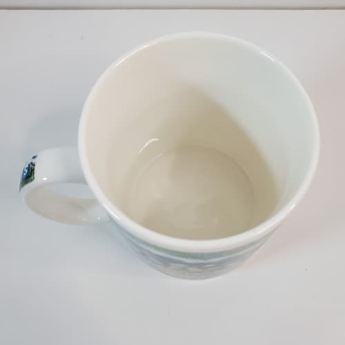 Vintage Starbucks Public Farmers Market Winter Christmas Coffee Mug Cup - Thumbnail 4
