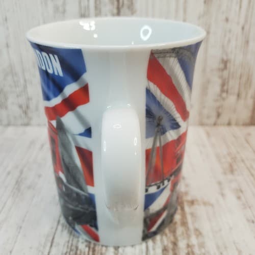 Elgate Ceramics Mug London Historical Landmarks Tower Bridge Big Ben Buckingham - Thumbnail 4