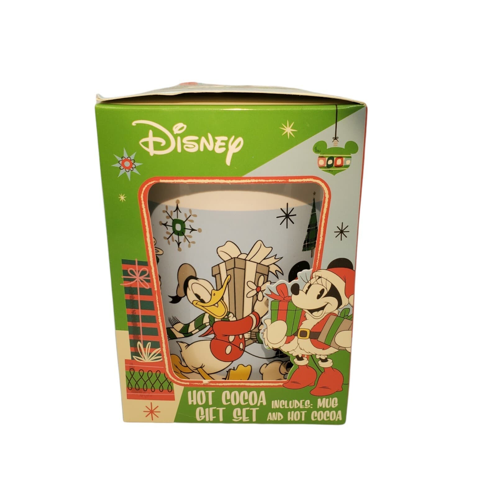 Disney Mickey Minnie Donald Christmas Coffee Tea Mug Cup Nestlé Hot Cocoa - Thumbnail 2