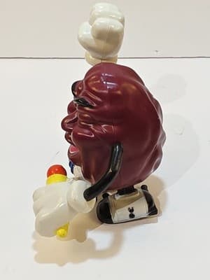 Vintage California Raisin Wind Up 1988 Calrab Applause Vinyl Toy Americana VIDEO - Thumbnail 4
