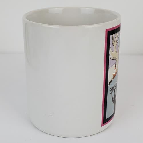 Vintage Japan Teddy Bears Family with Trees and Birds Coffee Tea Mug Cup - Thumbnail 2