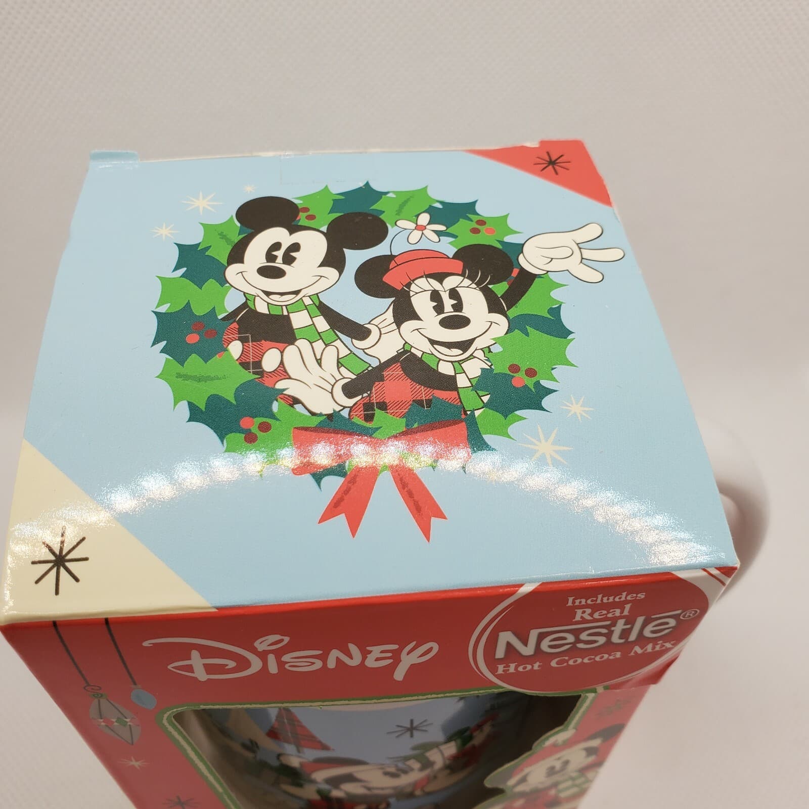 Disney Mickey Minnie Donald Christmas Coffee Tea Mug Cup Nestlé Hot Cocoa - Thumbnail 6