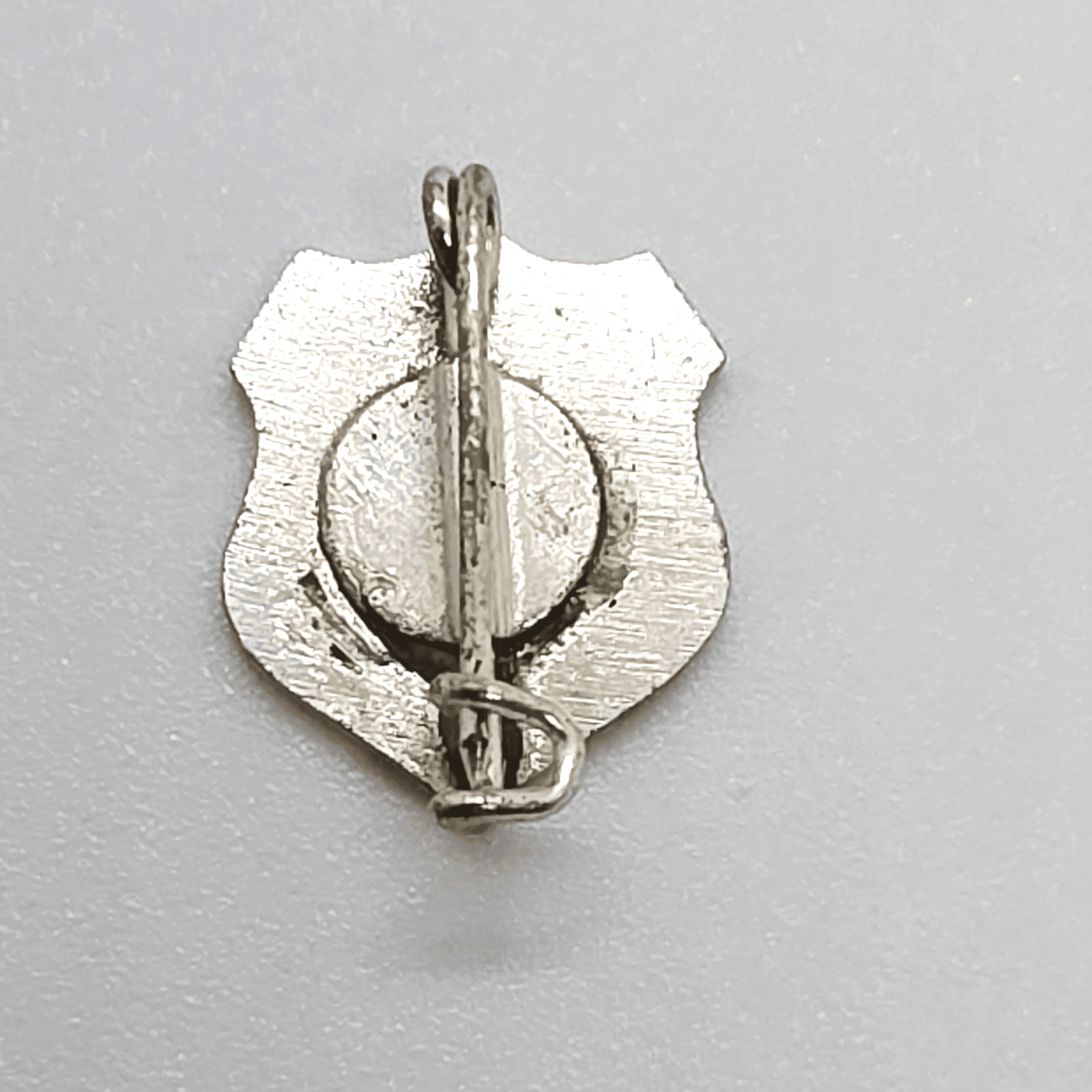 Vintage Interlaken Switzerland Shield Lapel Cap Pin Ibex Crest Logo Souvenir - Thumbnail 3
