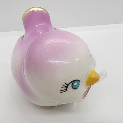 TARGET SPRITZ Valentines Day CERAMIC LOVE BIRD Looking Up FLAW - Thumbnail 6