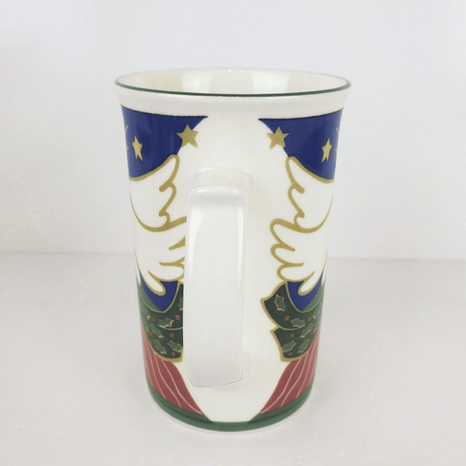 Mikasa Rejoice Christmas Angel Trumpet Cappuccino Coffee Tea Mug Cup - Thumbnail 4