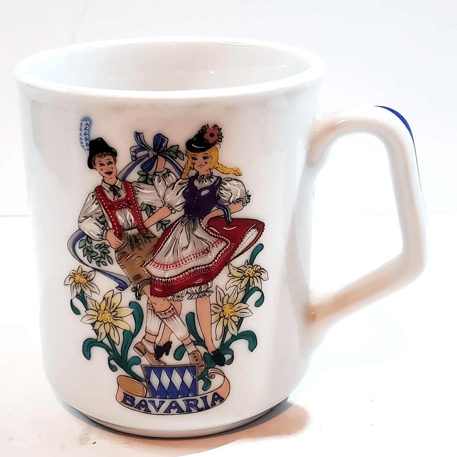 Vintage BAVARIA Reutter Porcelain Coffee Tea Mug Cup Made in West Germany