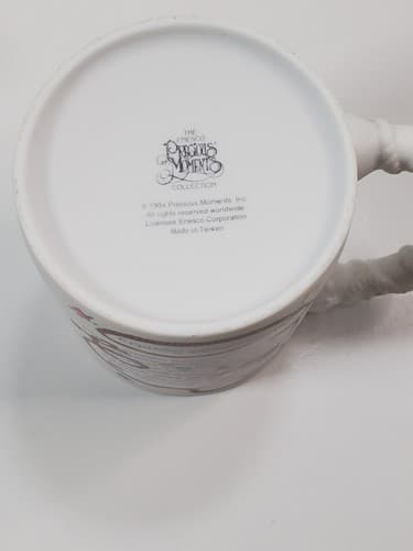 Vintage 1994 Precious Moments Hallelujah Country Mug Western Cowboy Rodeo Rope - Thumbnail 8