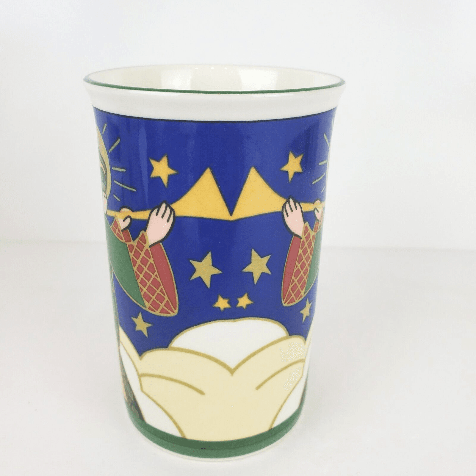 Mikasa Rejoice Christmas Angel Trumpet Cappuccino Coffee Tea Mug Cup - Thumbnail 2