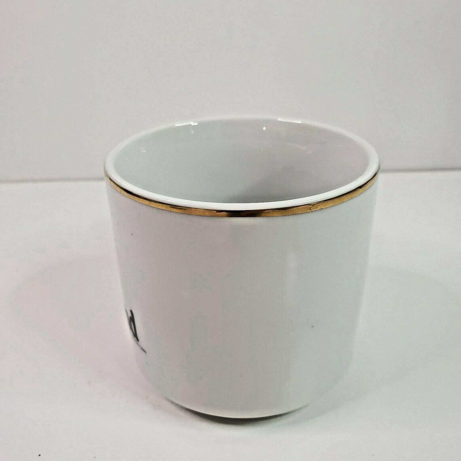 Vintage Disneyland Mug Cup Castle Gold Rim Walt Disney Productions Made in Japan - Thumbnail 2